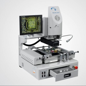 SV560A Automatic Industrial Computer Interfaced IR / Hot-Air BGA Rework Station with Vision + Auto Alignment Software Control + HD Alignment Camera