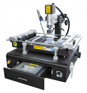 RW-B400c Low-End Industrial Computer Interfaced IR / Hot-Air BGA Rework Station for Laptop Components Repair